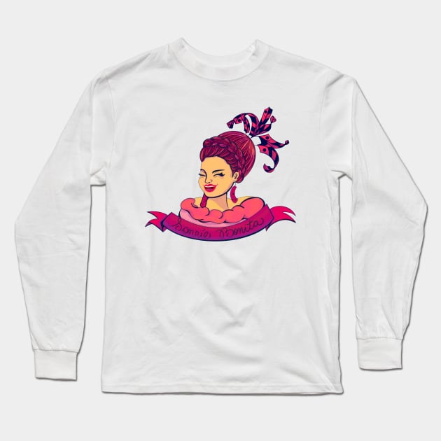 Smile, pretty girl! Long Sleeve T-Shirt by ORTEZ.E@GMAIL.COM